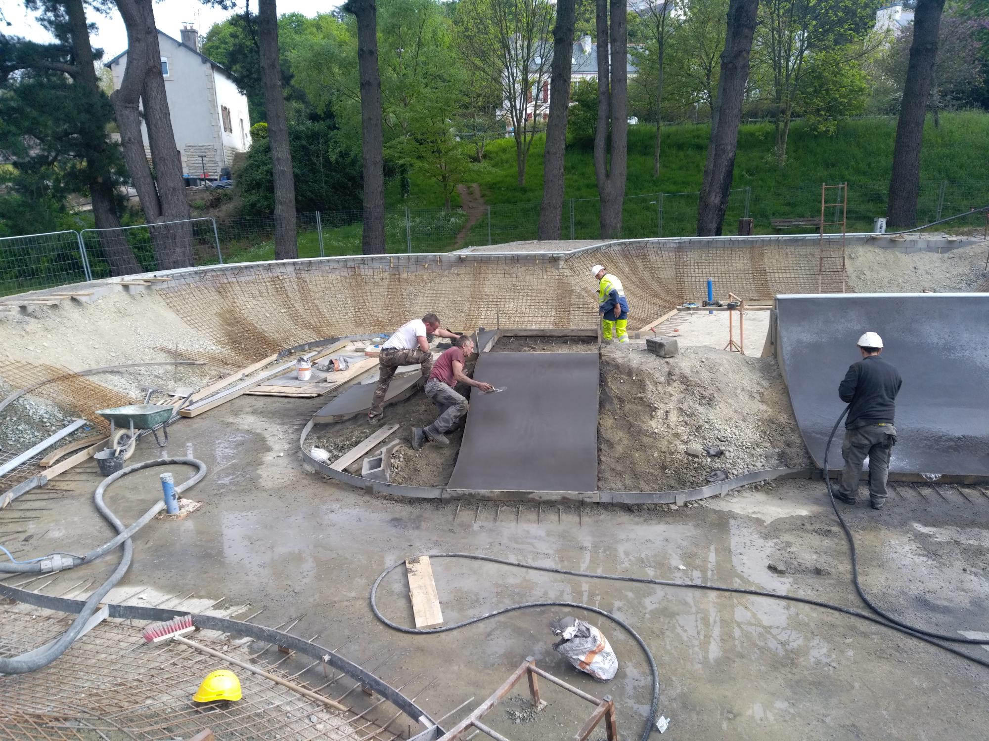 novello btp genie civil chantier skate park pouldavid douarnenez 2