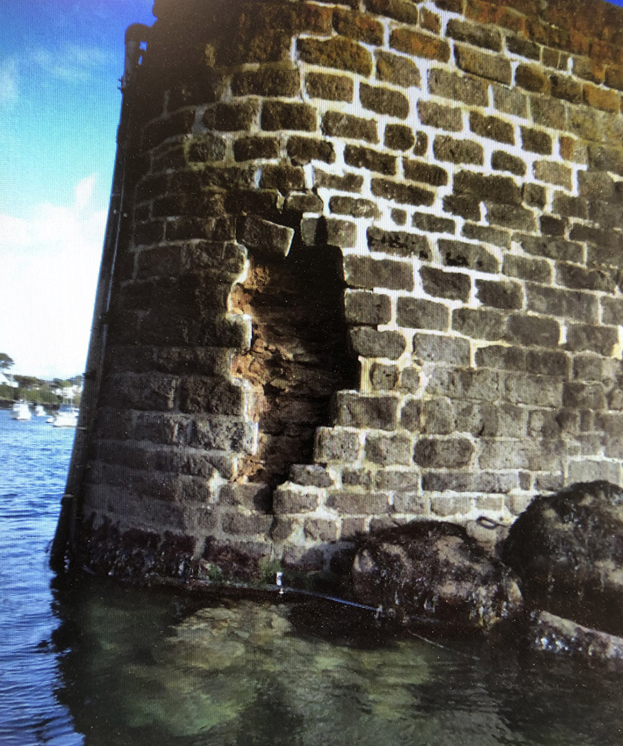 novello btp genie civil landerneau brest finistere chantier reparation mole le conquet 1 min