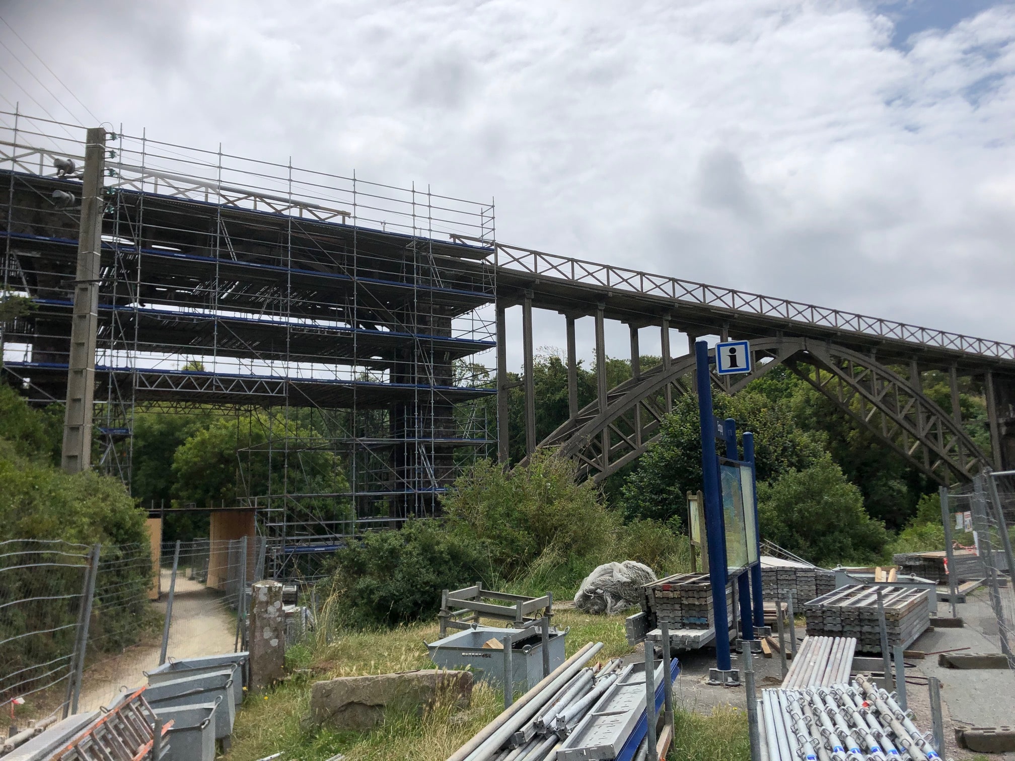 Restauration du viaduc Caroual à Erquy (22)