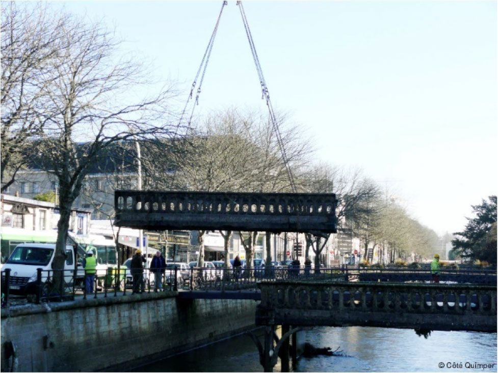 passerelle odet quimper par novello finistère