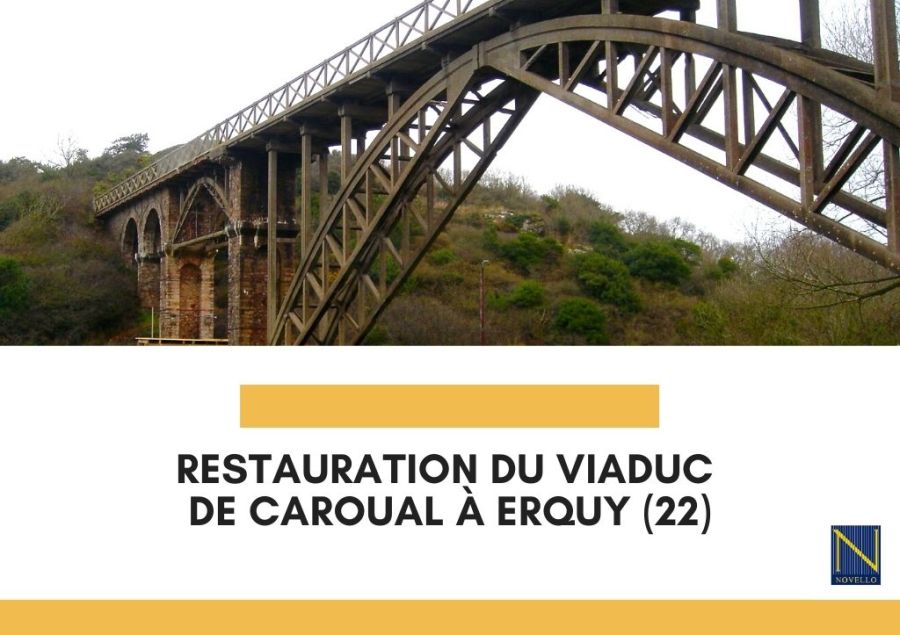 Restauration du Viaduc de Caroual classé Monument Historique