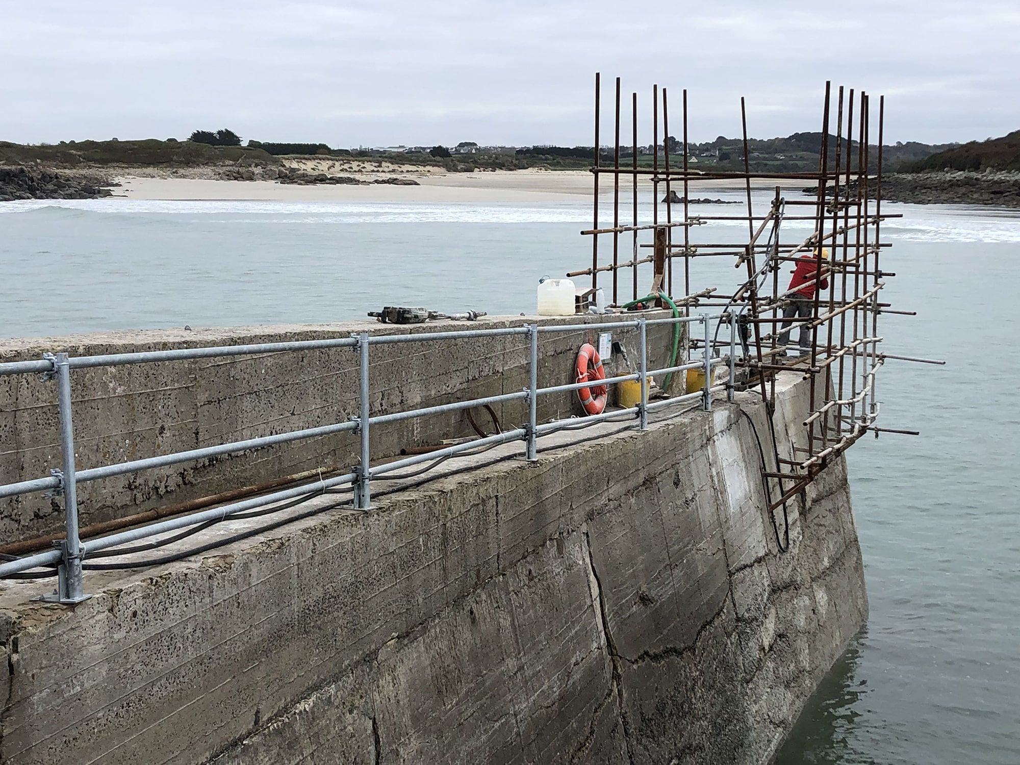 rénovation du phare de mogueriec par novello genie ciivil