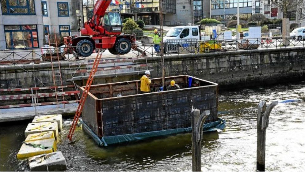 passerelle odet quimper par novello finistère